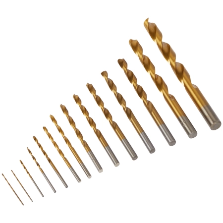 Zestaw 120 wierteł do metalu HSS Werckmann