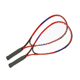 Speed Badminton Rakiety Paletki Lotki Piłka Znaczniki Boiska zestaw red